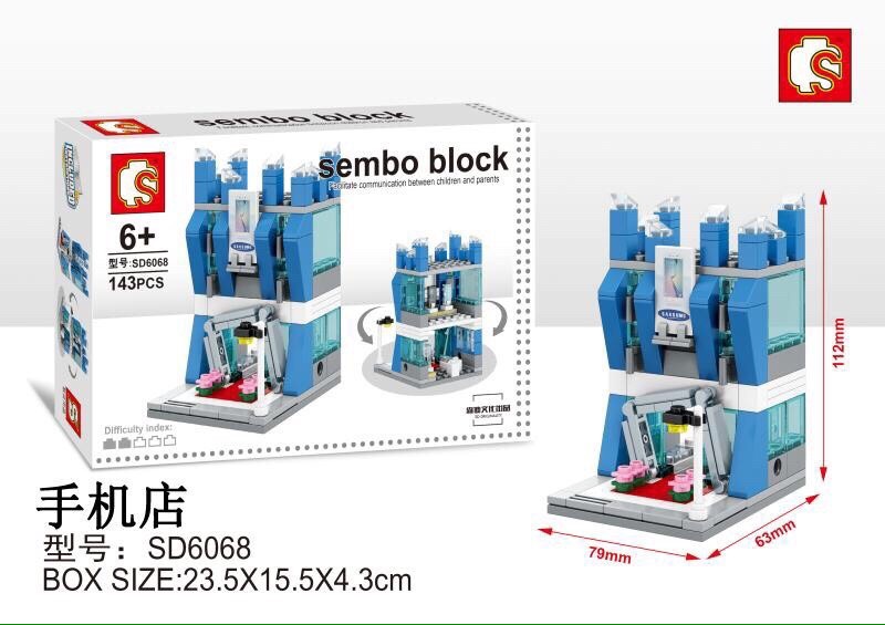 Sembo Block - SD6068 - 143pcs