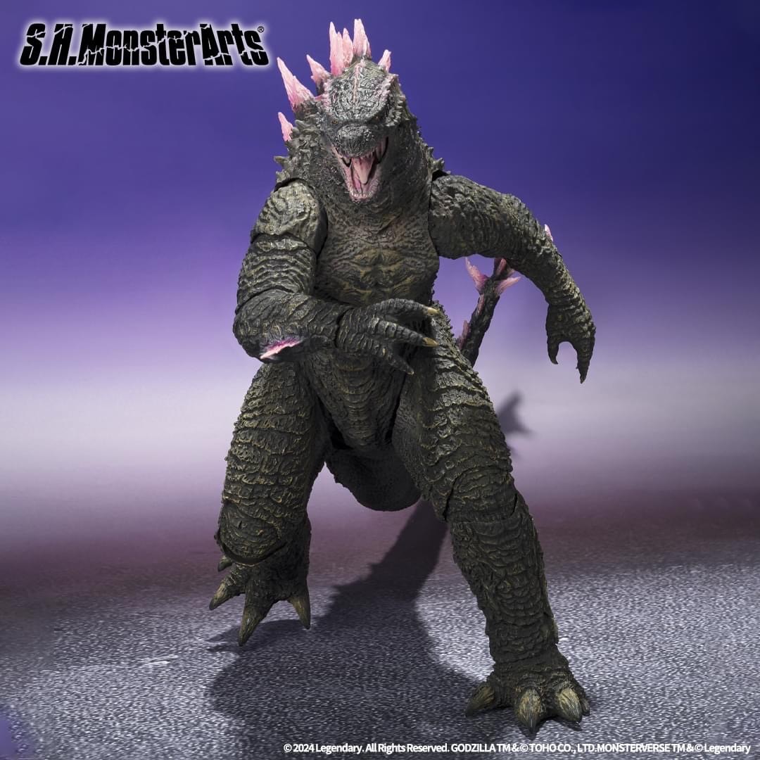 PRE-ORDER : S.H.MonsterArts GODZILLA (2024) EVOLVED Ver. FROM GODZILLA × KONG: THE NEW EMPIRE