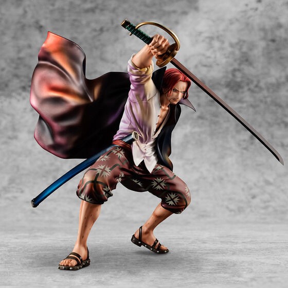 PRE-ORDER : Portrait.Of.Pirates One Piece Playback Memories RedHaired Shanks Complete Figure