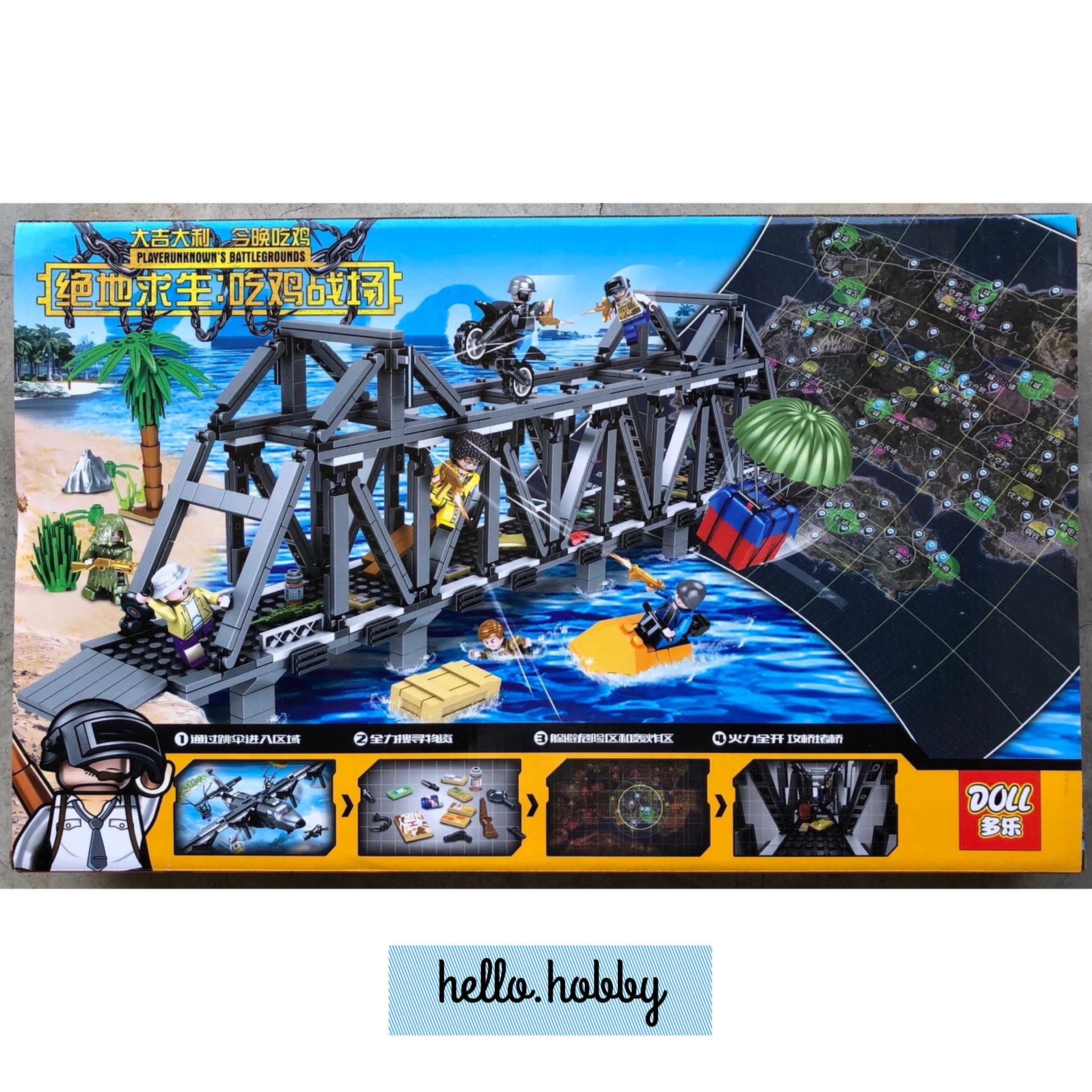 Doll D 244 PUBG 872pcs