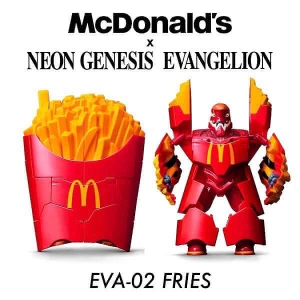 ฟิกเกอร์ *Limited Campaign* McDonald‘s Evangelion Value Set by McDonald’s Japan x Neon Genesis Evangelion (Lot JP)