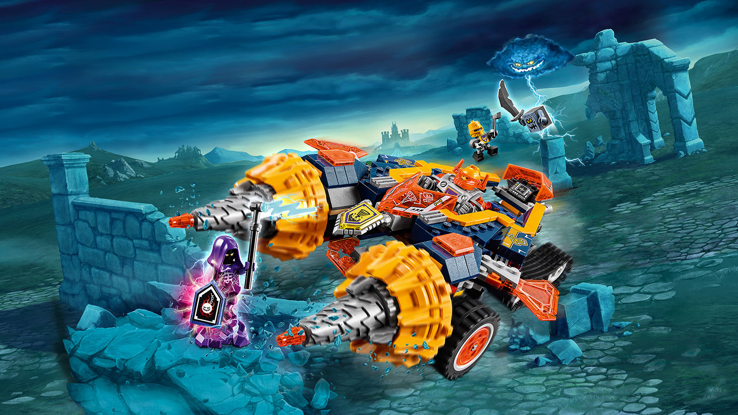 SY910 Nexo Knights Axl's Rumble Maker 423pcs