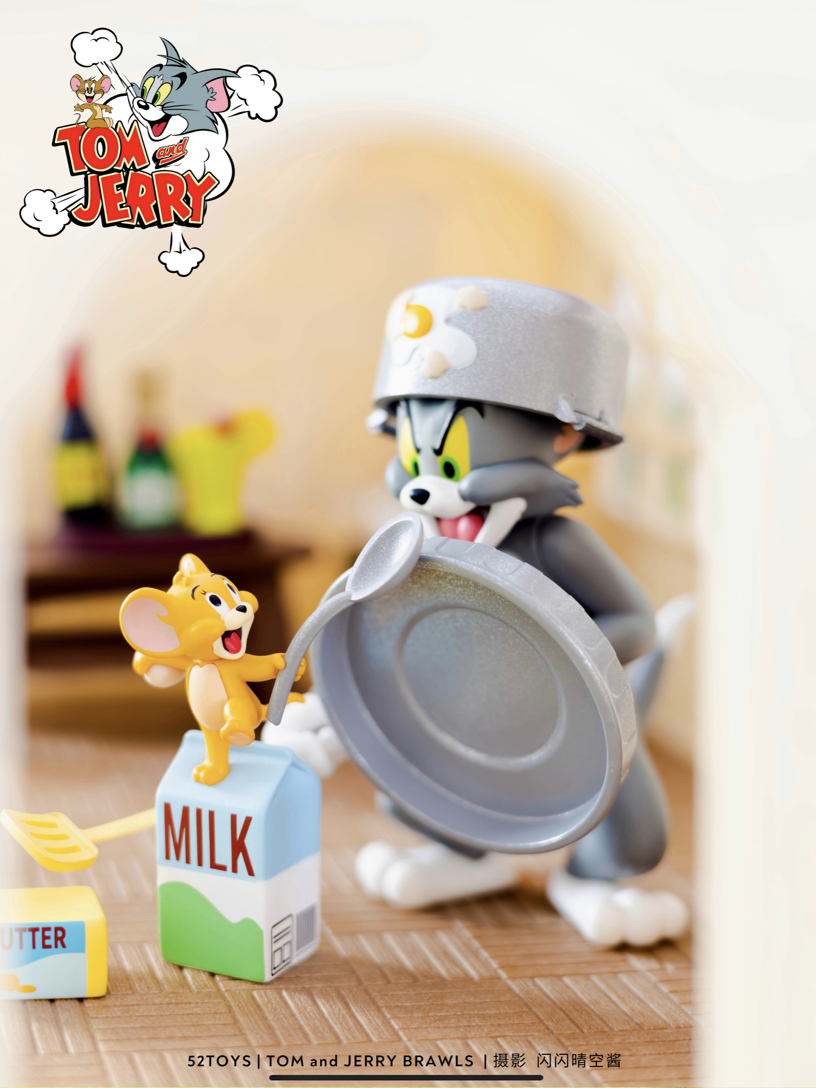 Tom & Jerry - Brawls by 52Toys (Set of 8+1 secret)