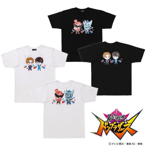PRE-ORDER : Avataro Sentai Donbrothers Deformed T-shirt Two Shot Pattern (Don Momotaro & Sonoi)