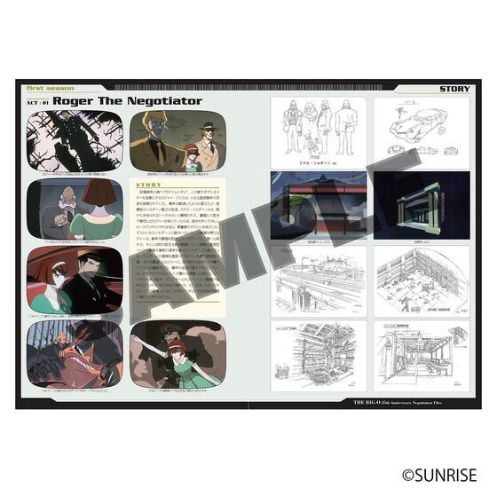 PRE-ORDER : THE BIG-O 25th Anniversary Negotiation Files