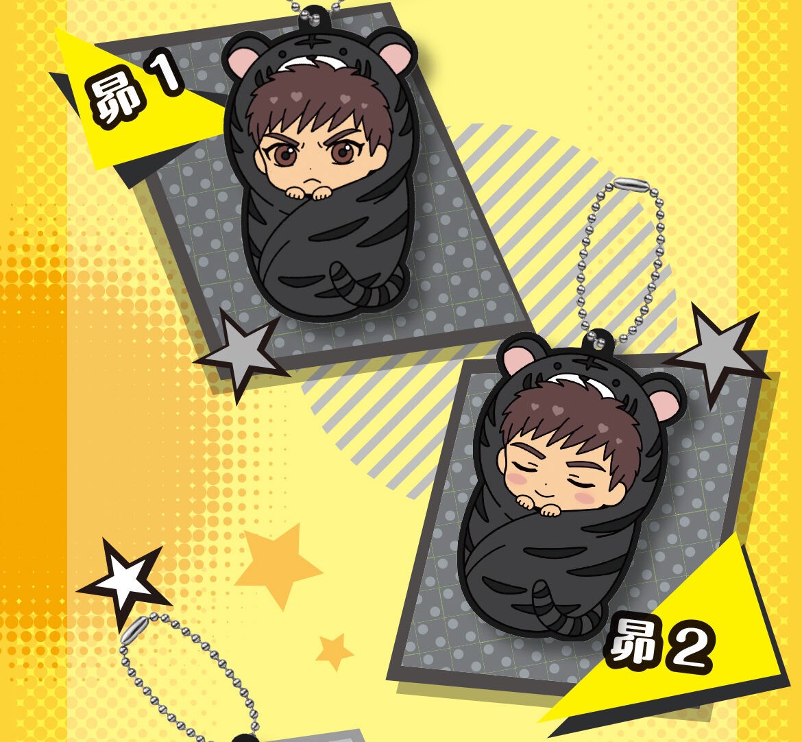 PRE-ORDER : TIGER & BUNNY 2 Swaddle Rubber Mascot (Random)