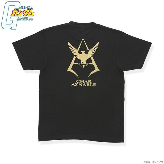 PRE-ORDER : Mobile Suit Gundam Gold Lame Print T-shirt