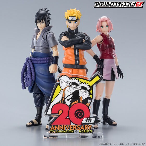 PRE-ORDER : Acrylic Logo Display EX Naruto 20th Logo
