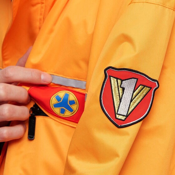 PRE-ORDER : Kyukyu Sentai GoGoFive Go Red / Matoi Tatsumi Jacket