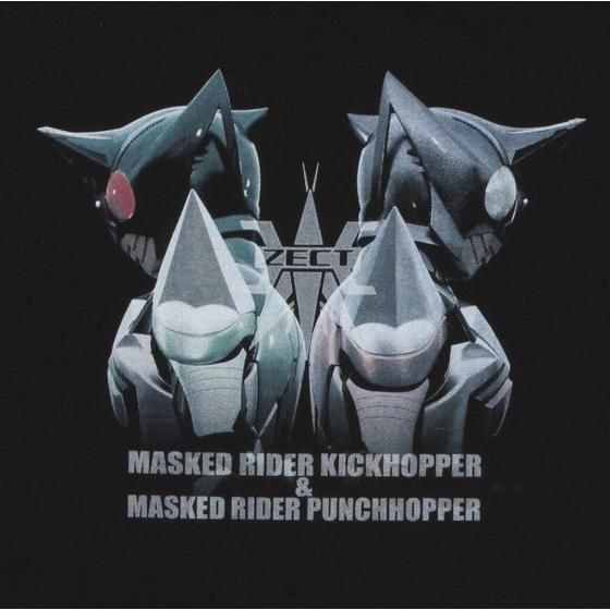 PRE-ORDER : Kamen Rider Kabuto Kick Hopper & Punch Hopper Visual T-shirt