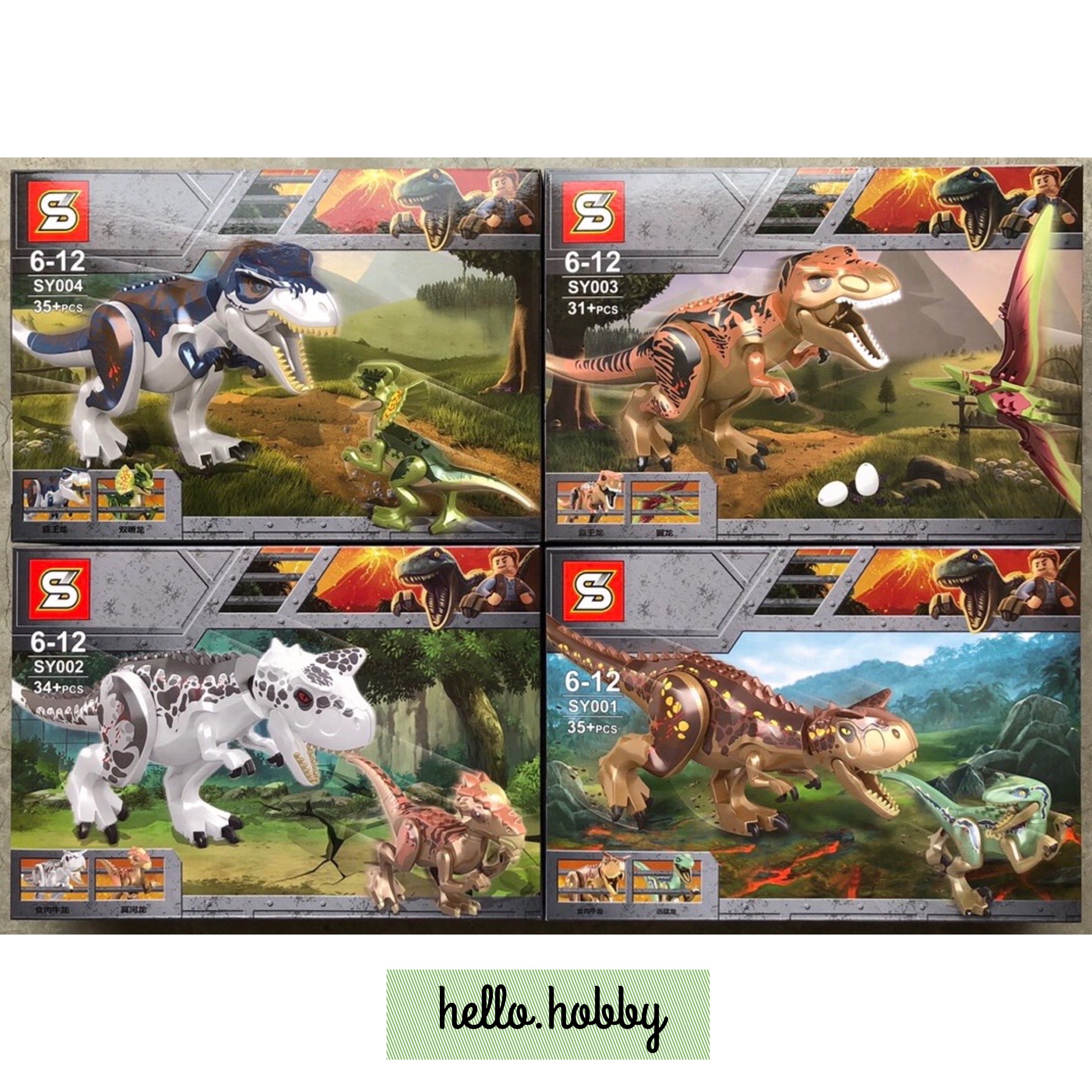 SY 001-004 Dinosaur