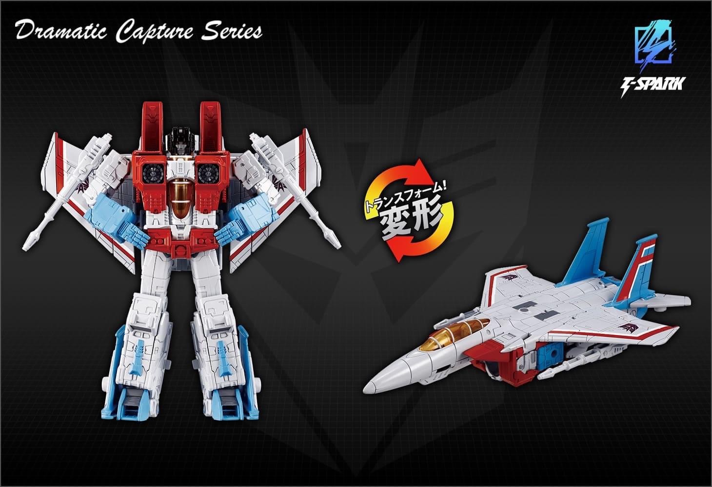 Pre-order : T-Spark Transformers Dramatic Capture Series Triple Takeover by Takara Tomy