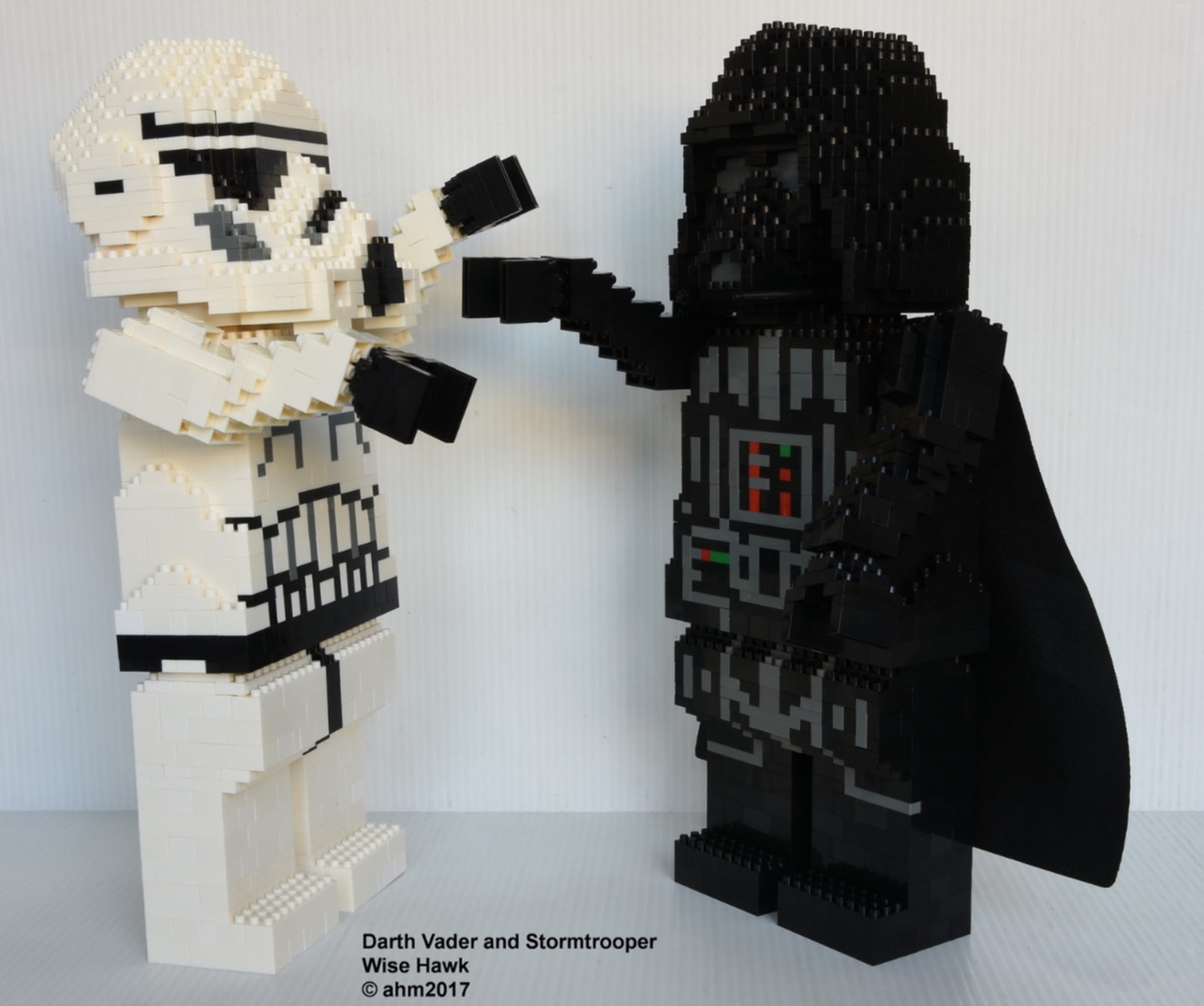 Wise Hawk 2485 Darth Vader 1295pcs