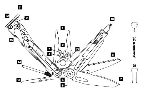 เครื่องมือ Leatherman MUT