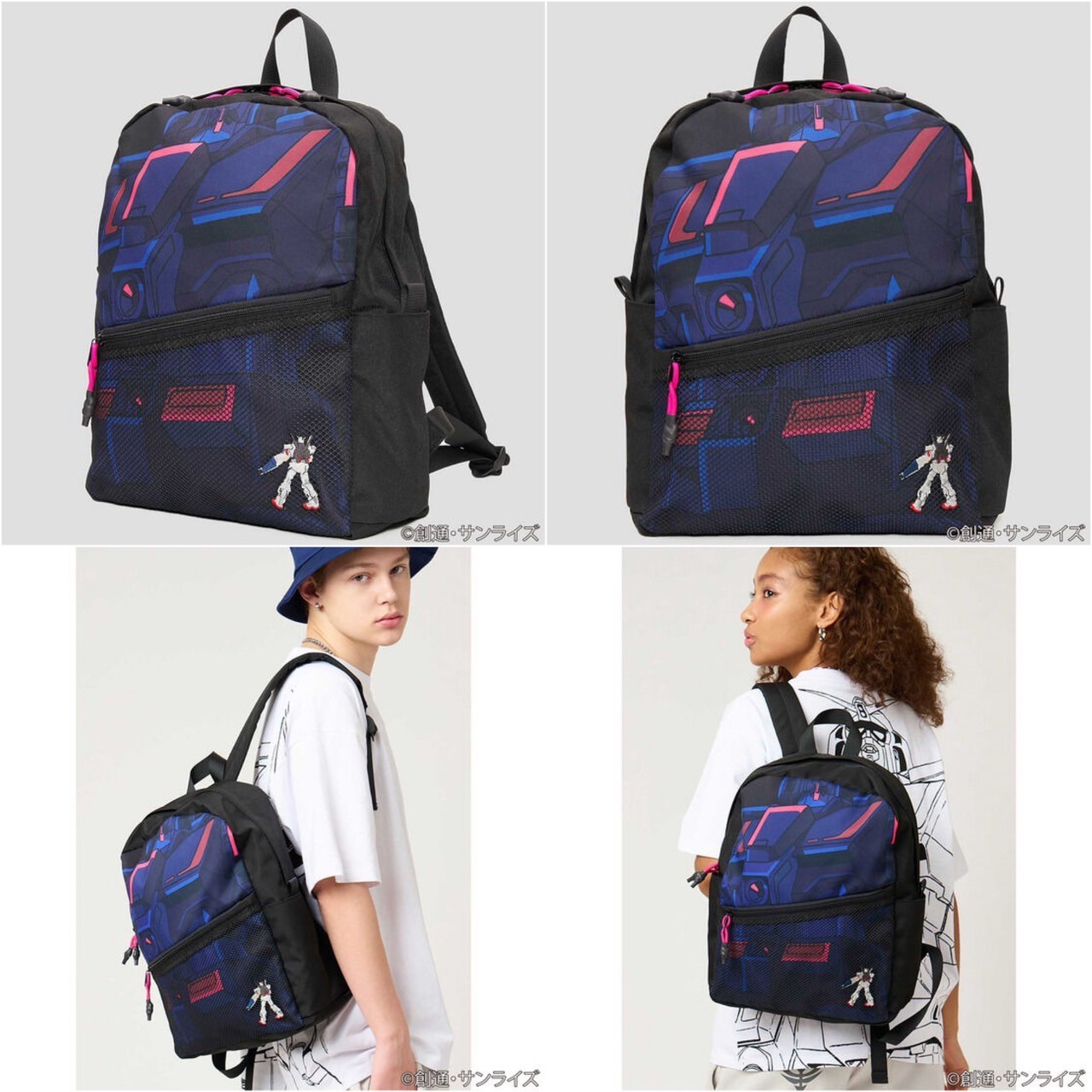 PRE-ORDER : STRICT-G graniph "Mobile Suit Zeta Gundam" Backpack Psycho Gundam