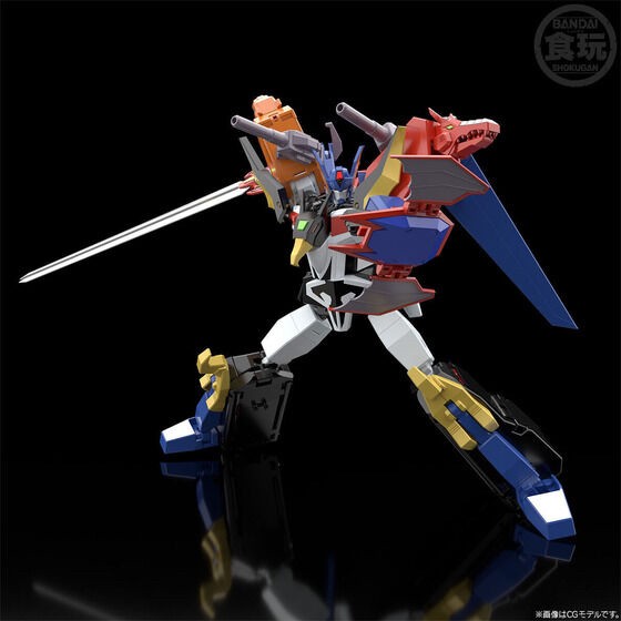 PRE-ORDER : SMP [SHOKUGAN MODELING PROJECT] The Brave Fighter of Sun Fighbird Draias