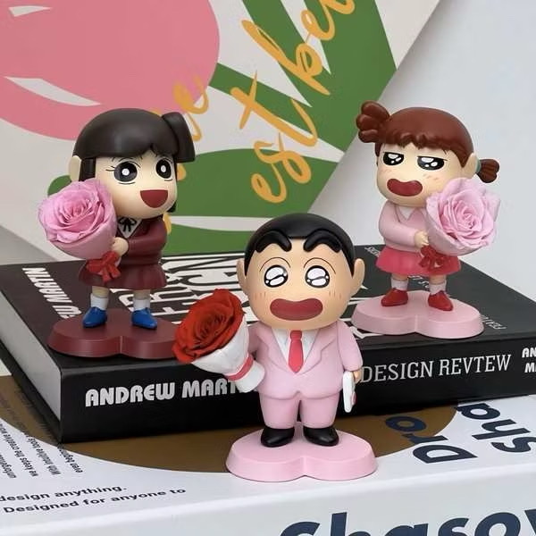 Crayon Shinchan - The World of Flowers Series by Bestine