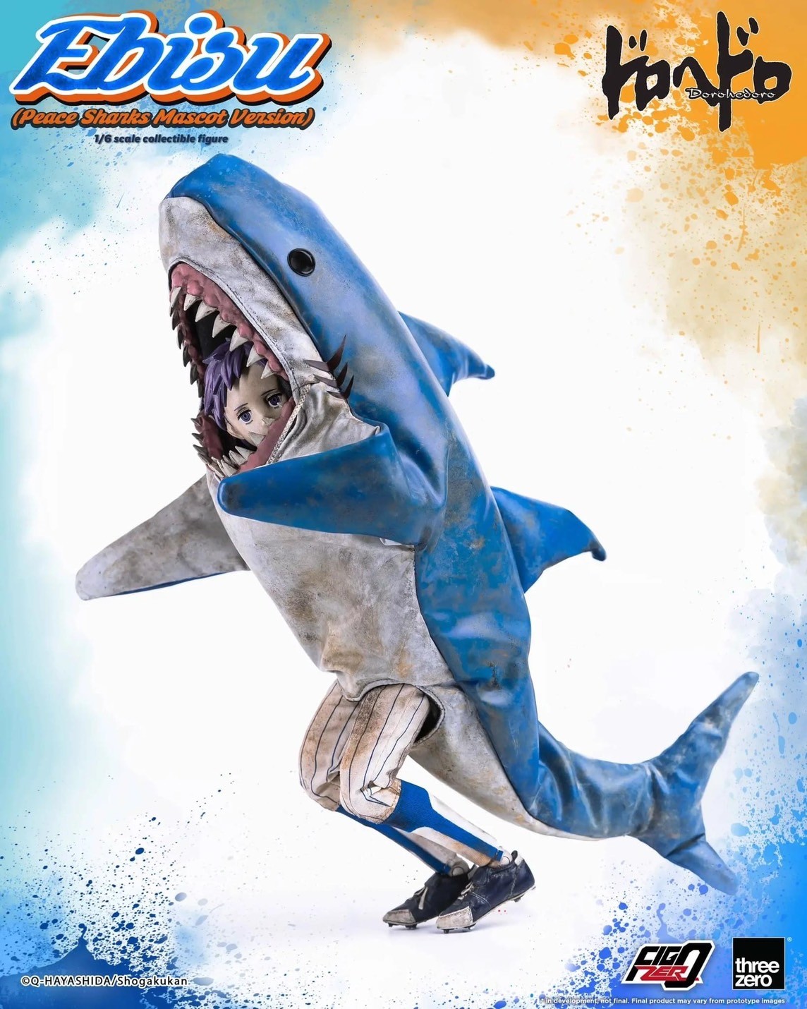 Pre-order : Dorohedoro FigZero Ebisu (Peace Sharks Mascot Version) by Threezero