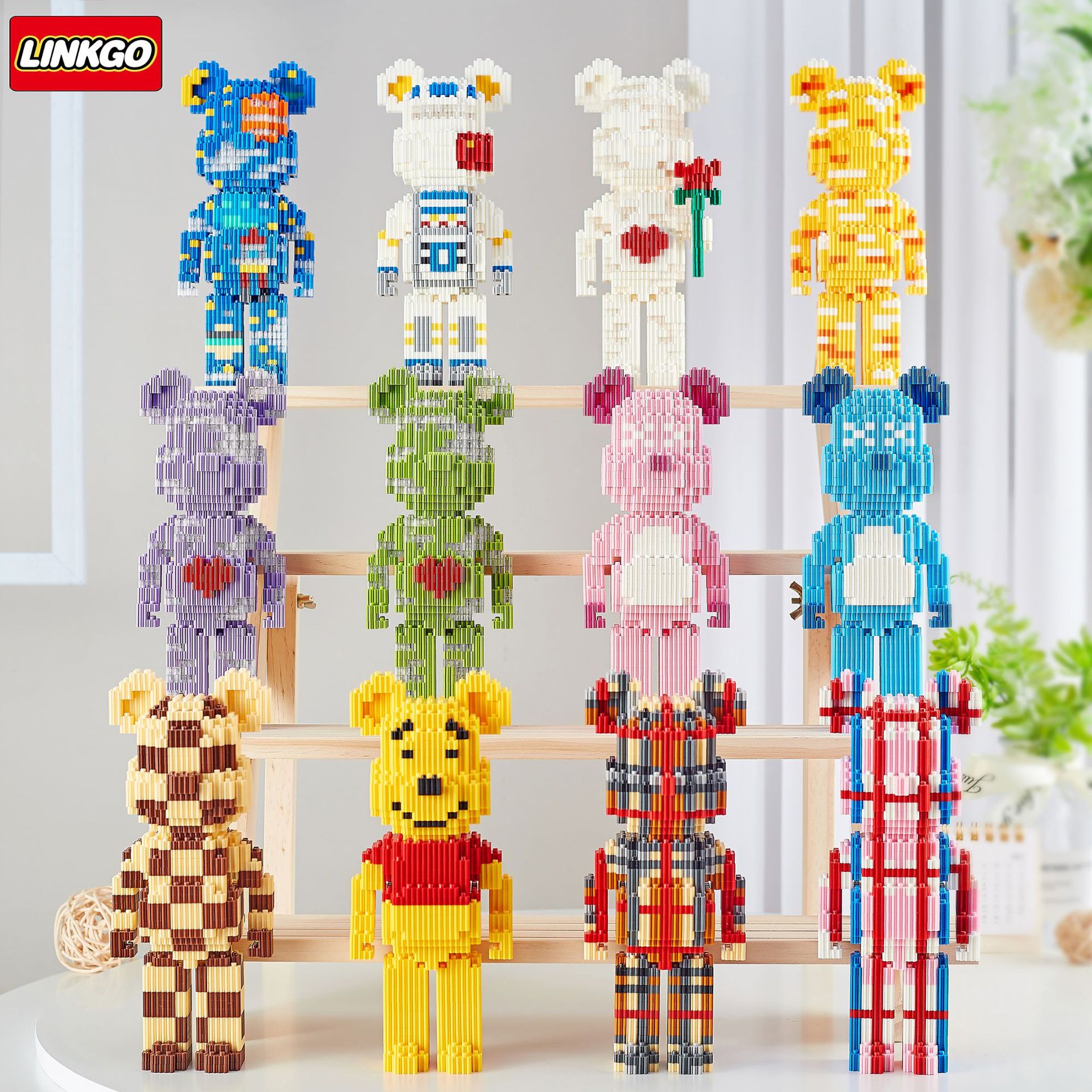 Linkgo 68395-68400 Bearbrick