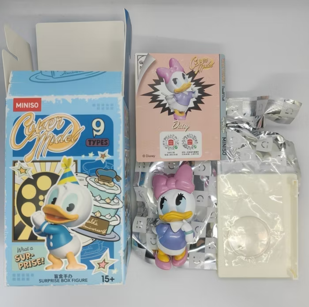 โมเดล ได้ 1 ตัว | Disney - Donald Duck Cover Model Series by Miniso