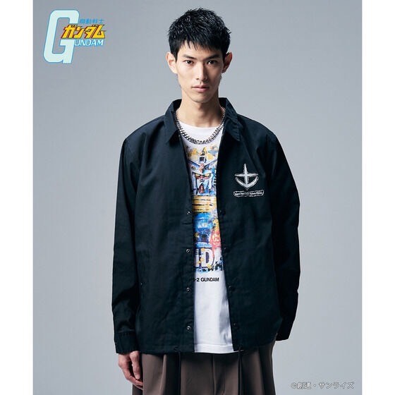 PRE-ORDER : STRICT-G glamb "Mobile Suit Gundam" Coach Jacket E.F.S.F.