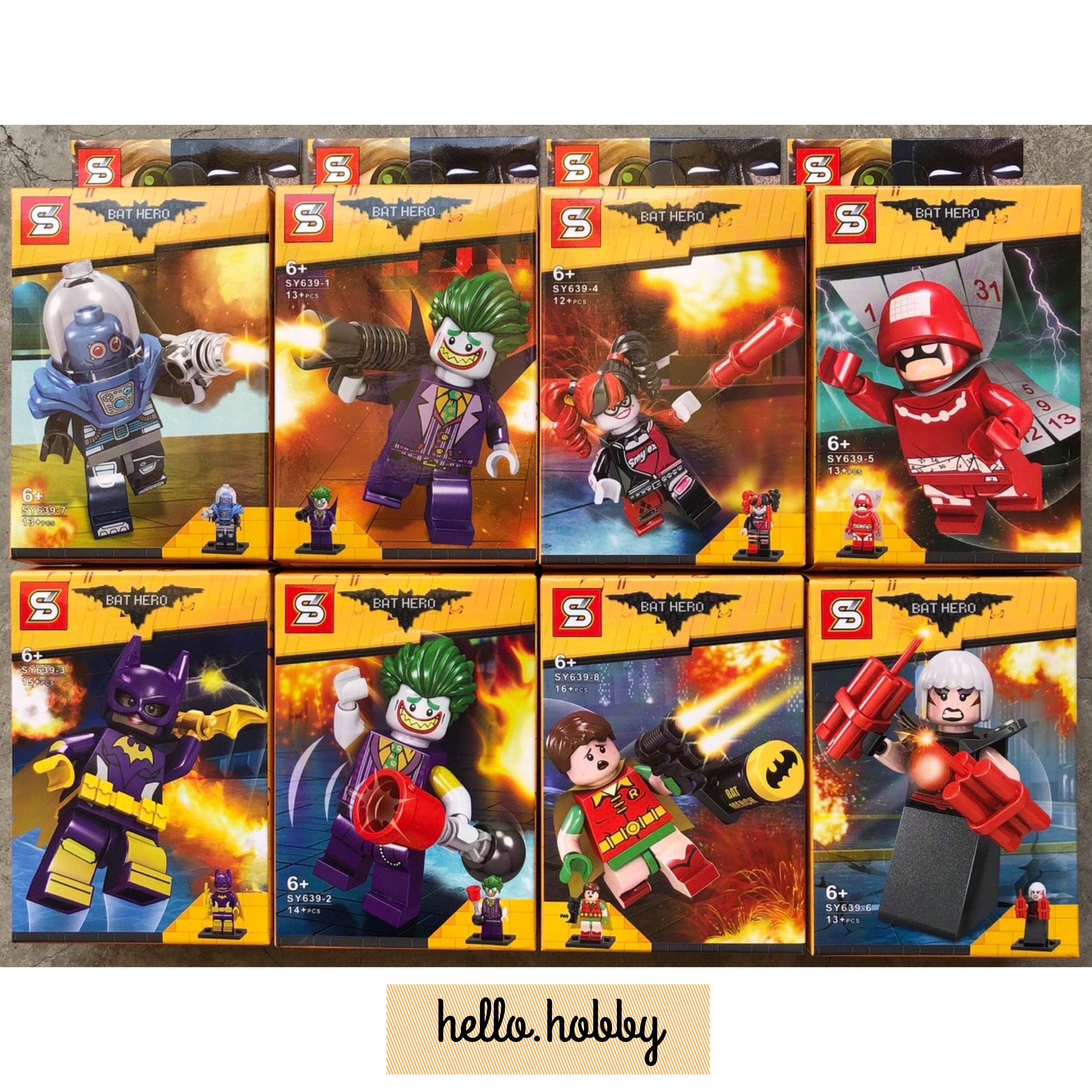 SY 639 1-8 Batman