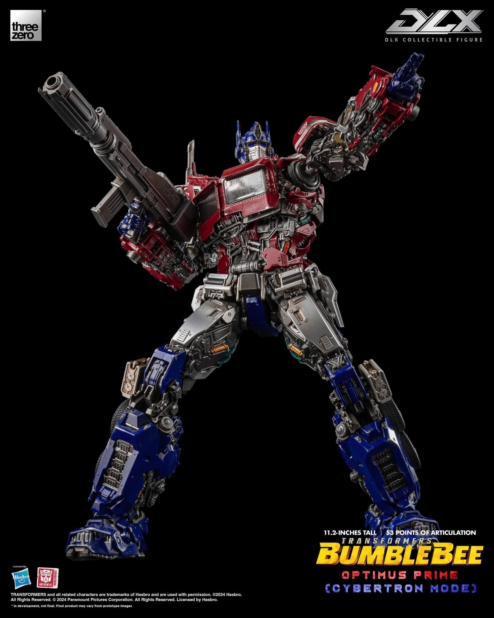 Pre-order : Transformers: Bumblebee DLX Optimus Prime (Cybertron Mode) by ThreeZero