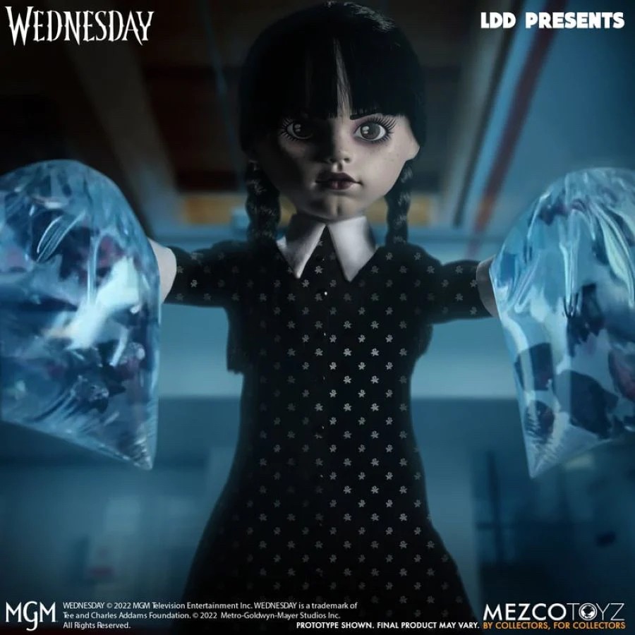 Pre-order : LDD Presents Living Dead Dolls Wednesday by Mezco Toyz