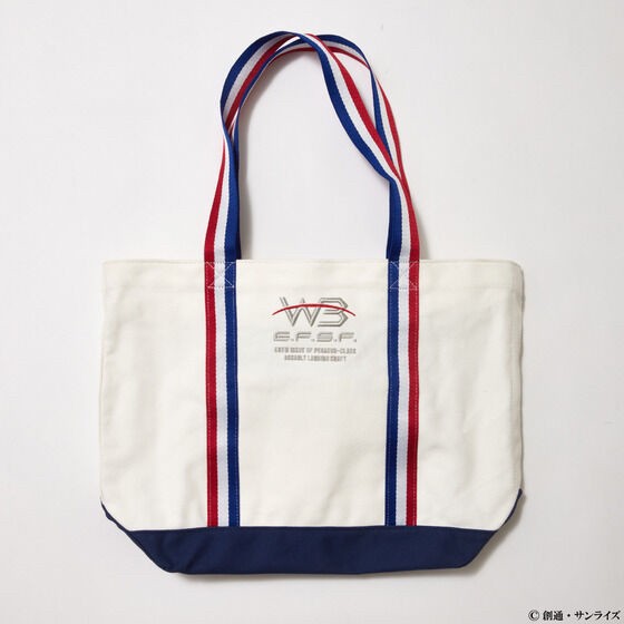 PRE-ORDER : STRICT-G ZERO STAR "Mobile Suit Gundam" Tote Bag WHITE BASE
