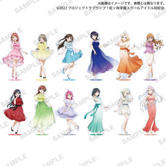 PRE-ORDER : Love Live! Nijigasaki High School Idol Club Purchasing Department BIG Acrylic Stand (12 types in total)