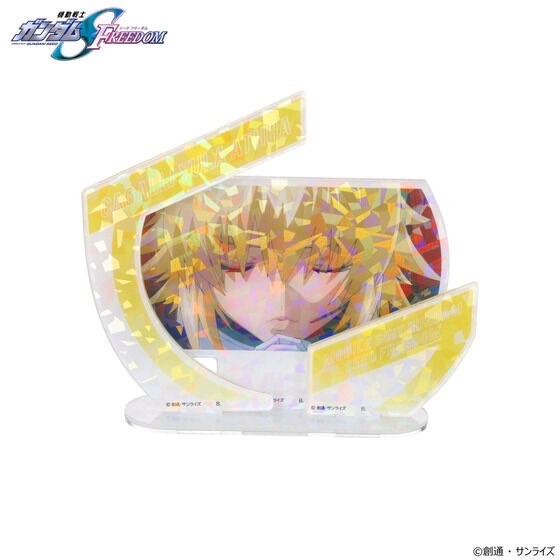 PRE-ORDER : Mobile Suit Gundam SEED FREEDOM Kira・Cagalli River Day Series Hologram Acrylic Stand (2 types in total)