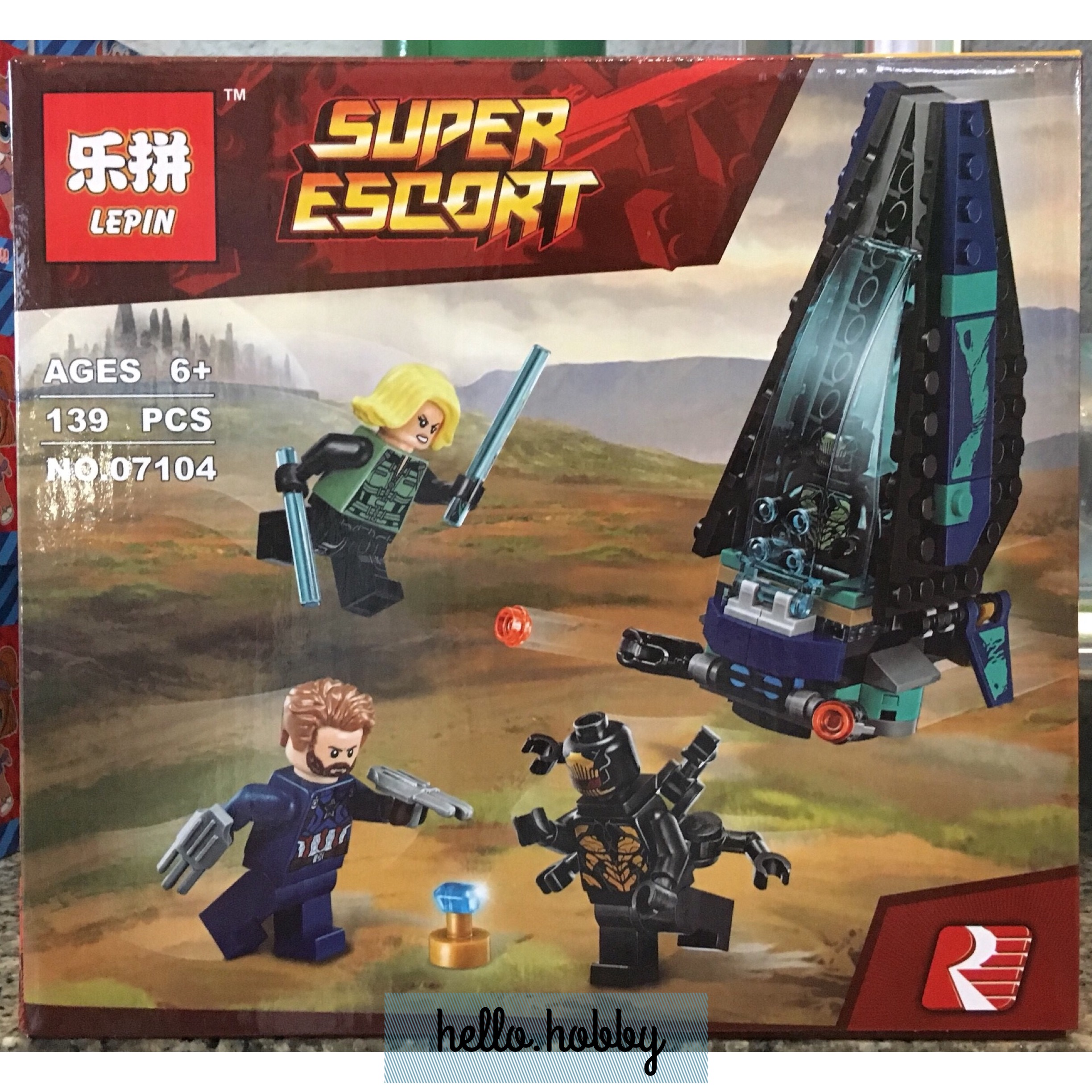 Lepin 07104 Outrider Dropship Attack 139pcs