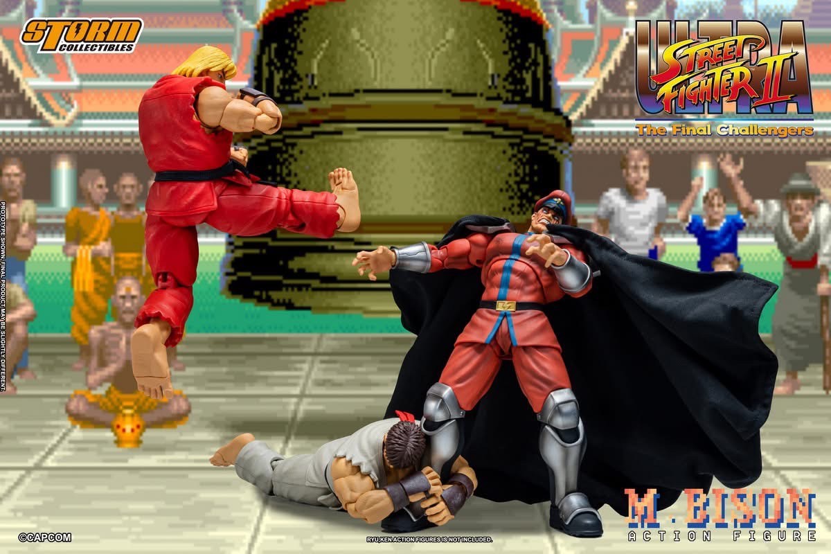 Pre-order : Ultra Street Fighter II: The Final Challengers M. Bison by Storm Collectibles
