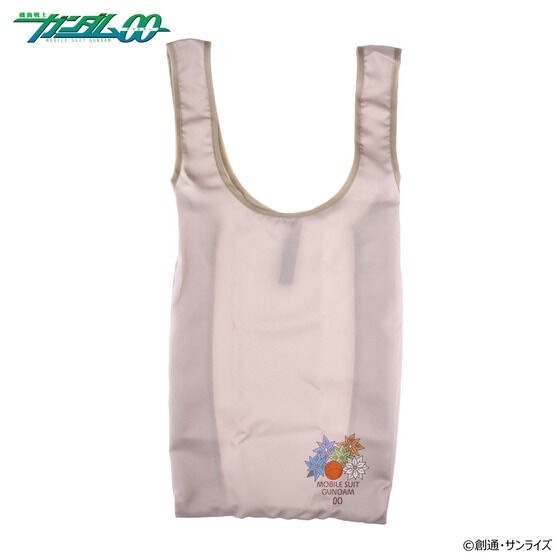 PRE-ORDER : Mobile Suit Gundam 00 Flower Motif Item Foldable Eco Bag