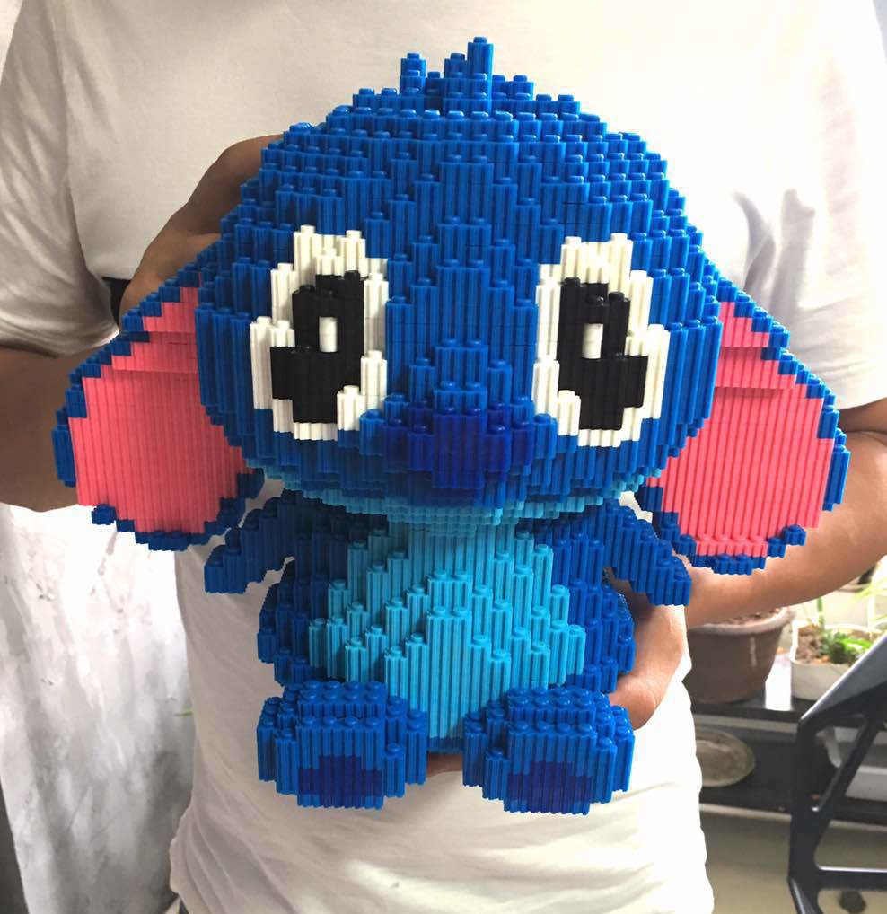 Xizai 8014 Lilo & Stitch Stitch 4605pcs (แบบเฟือง)