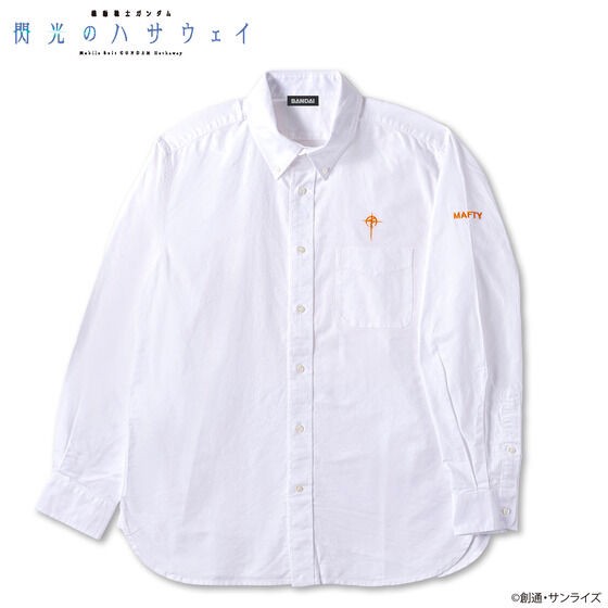PRE-ORDER : Mobile Suit Gundam Mark Basic Line Button Down Shirt