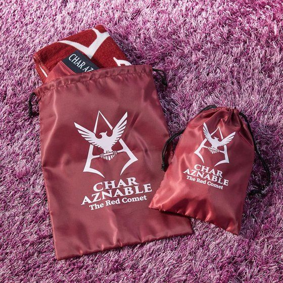PRE-ORDER : Mobile Suit Gundam Travel Item: Drawstring Set