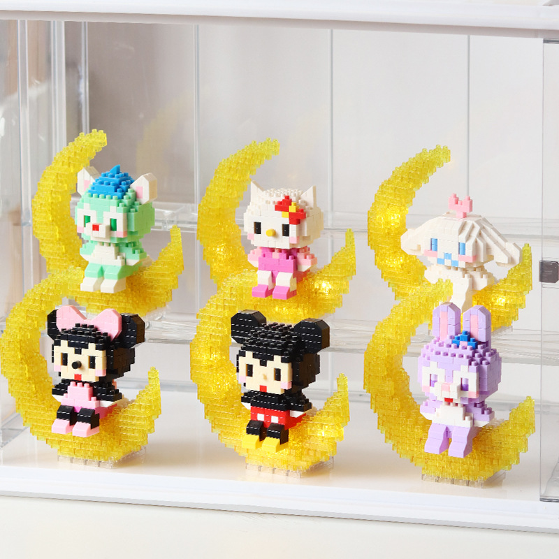 Lele Brother W 2231 - 2243 Disney & Sanrio On The Moon