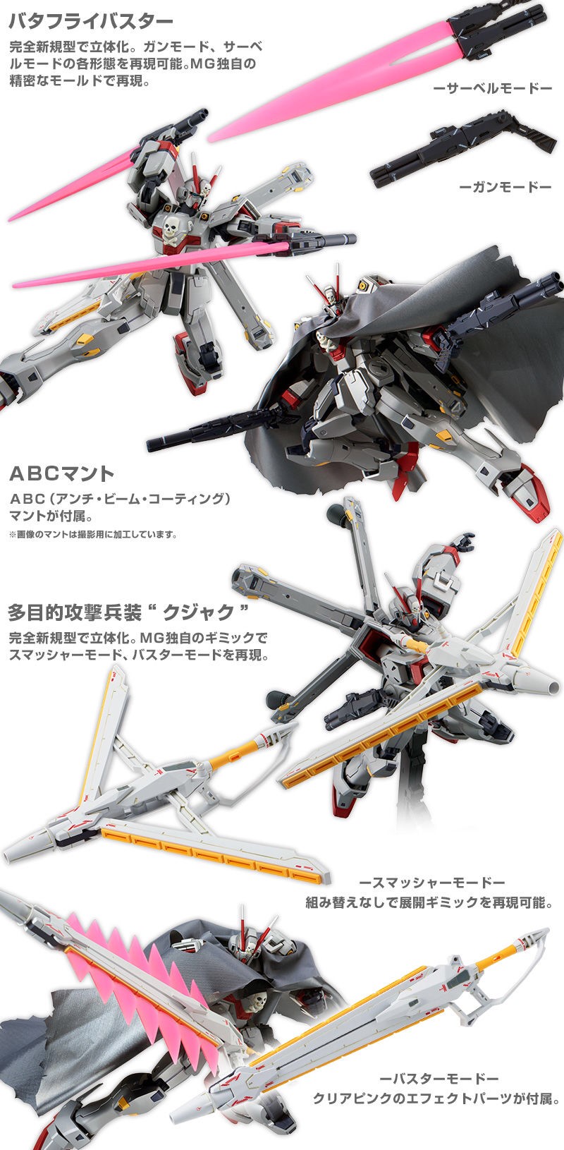 PRE-ORDER : MG 1/100 CROSSBONE GUNDAM X-0 VER.KA PLASTIC MODEL