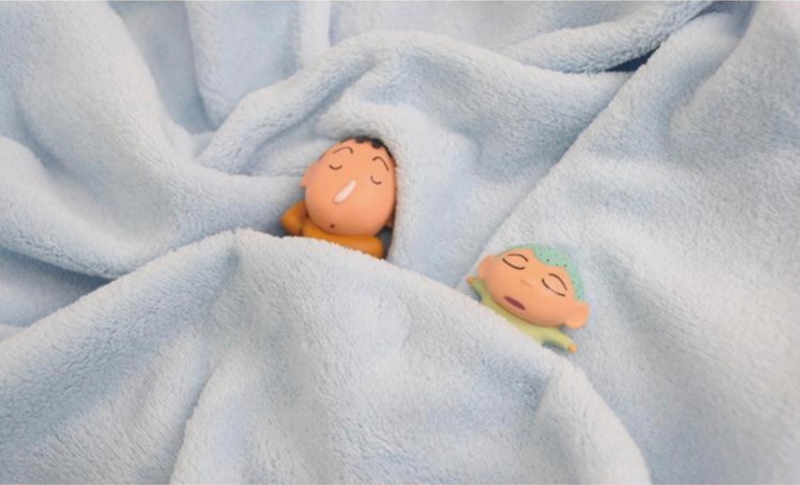 Trading Figure - Sleeping Shinchan by Hongyao Toys Factory (Set of 6+2)