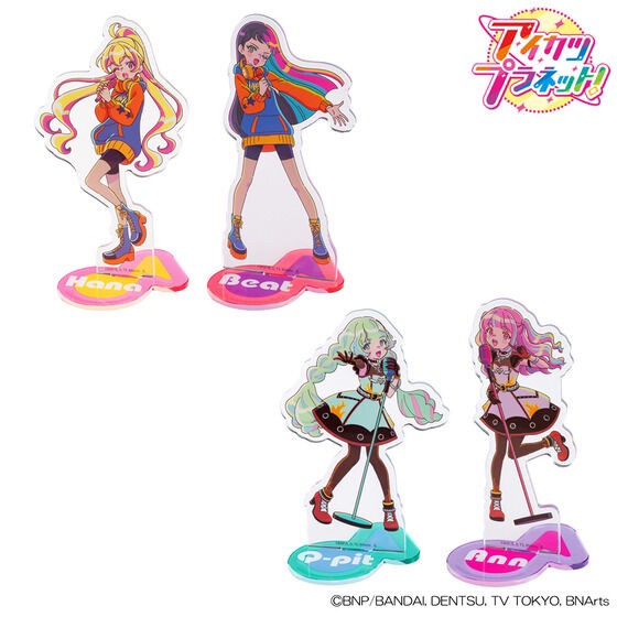 PRE-ORDER : Aikatsu! Design Mart Acrylic Stand (music ver.)