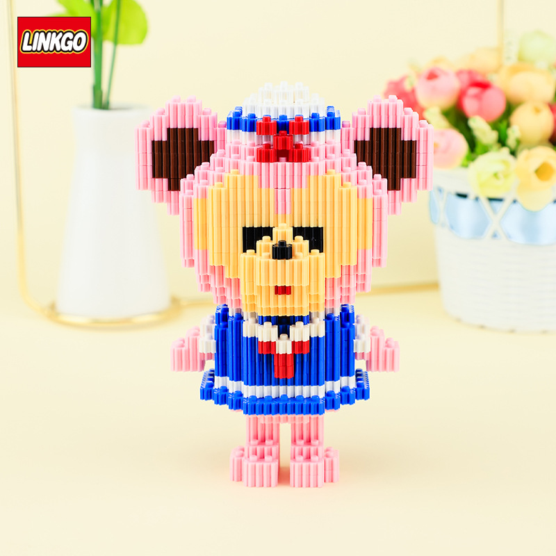 Linkgo 68205-68208 Animals (แบบเฟือง)