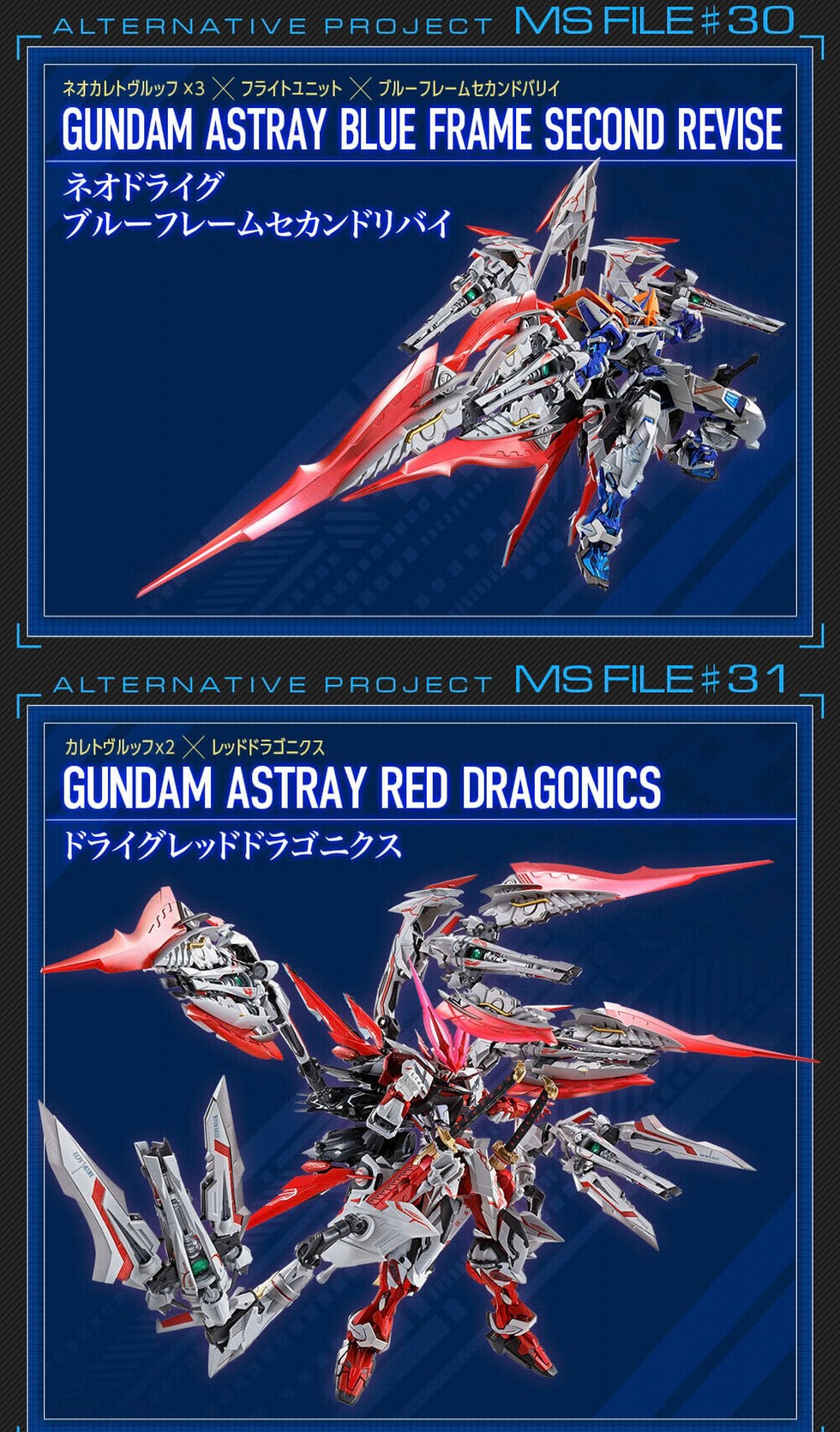 Metal Build - Gundam Astray Red Dragonics by Premium Bandai (Lot JP มีกล่องน้ำตาล)