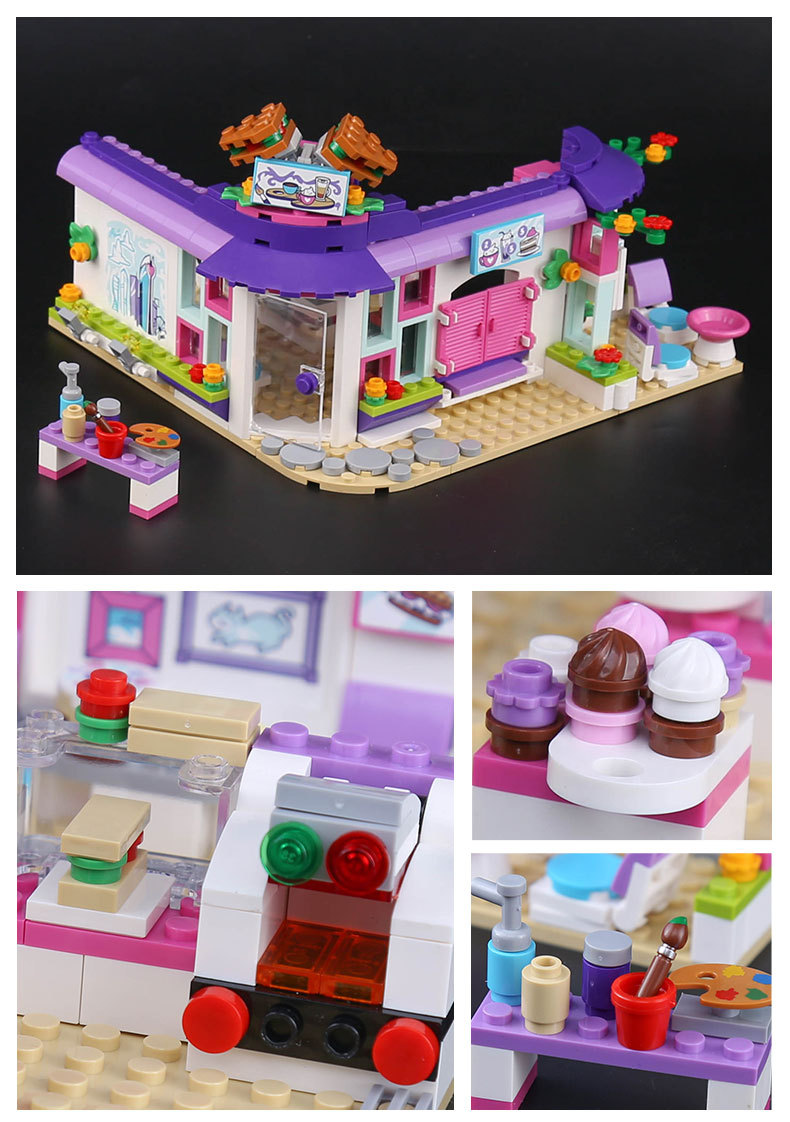 Lepin 01060 Friends Emma's Art Café 423pcs