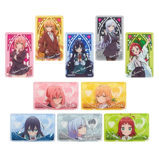 PRE-ORDER : The 100 Girlfriends Who Really, Really, Really, Really, Really Love You Oil-in Acrylic Stand (10 types in total) (Random)