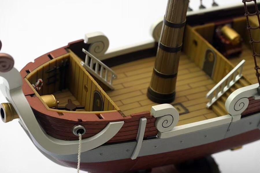 CHOGOKIN GOING MERRY -ONE PIECE 20TH ANNIVERSARY PREMIUM COLOR VER.- by Bandai (มือ1 แกะเชค มีตำหนิระเบียงหักจากโรงงาน)