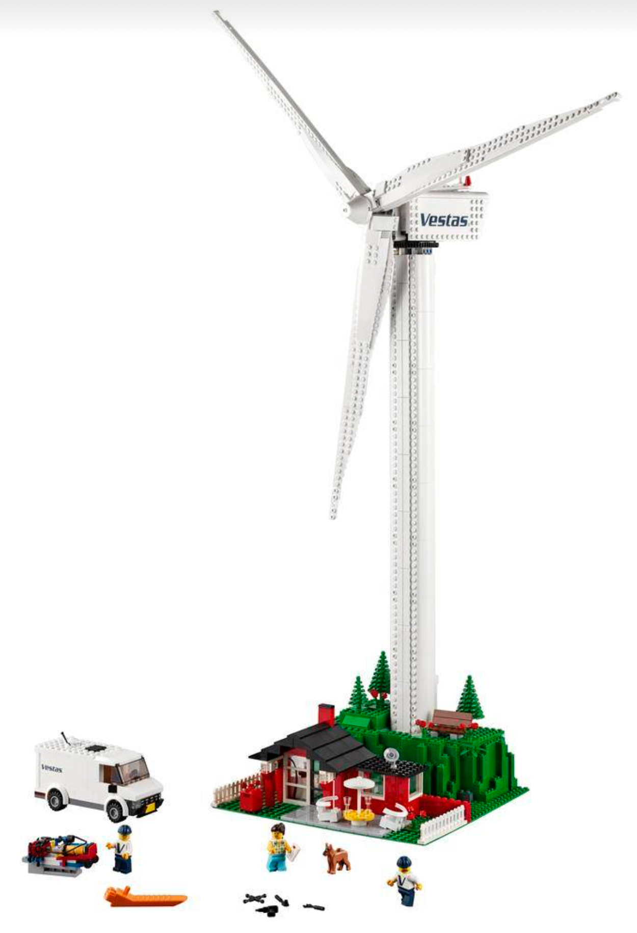 Lepin 37004 Vestas Wind Turbine 925pcs