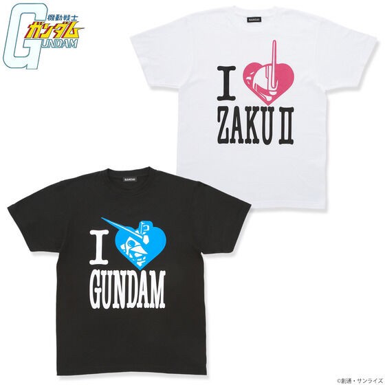PRE-ORDER : Mobile Suit Gundam I LOVE MOBILE SUIT T-shirt