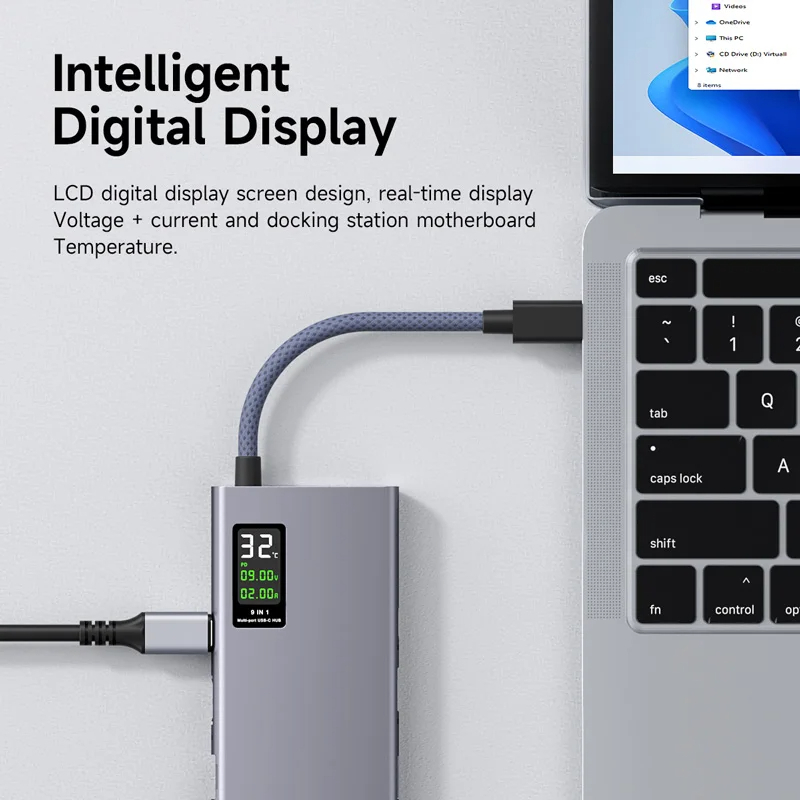 ส่งKerryจาก กทม Hagibis TSX series Multifunction Hub USB TypeC HDMI