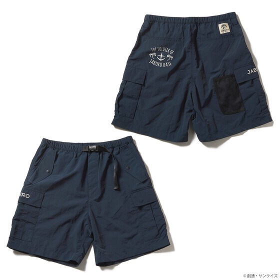 PRE-ORDER : STRICT-G JABURO "Mobile Suit Gundam" Half Cargo Pants